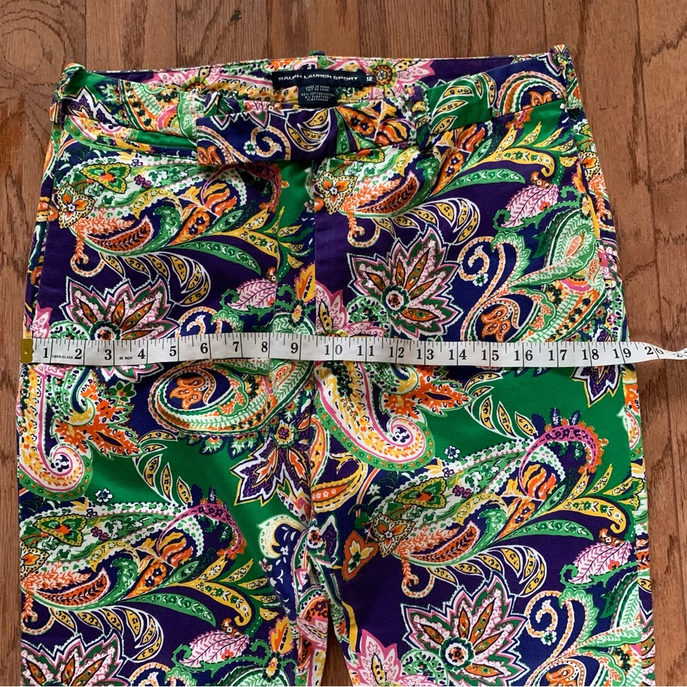 Ralph Lauren Sport Paisley Ankle Pants - Picture 10 of 10